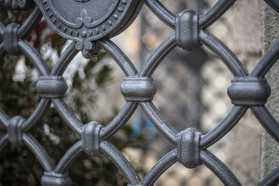 Full frame shot of chainlink fence