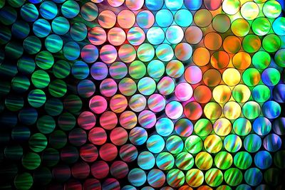 Full frame shot of colorful abstract background