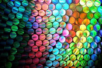 Full frame shot of colorful abstract background