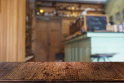 Close-up of wine glass on table in restaurant