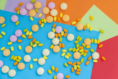 large group of objects