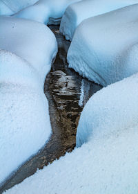 Snow covered landscape