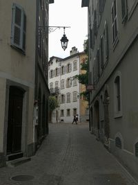 Street amidst buildings in city