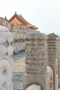 View of historical building against clear sky