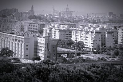 Cityscape against sky