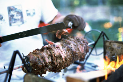 Homemade cag kebab 