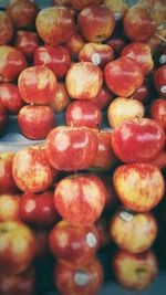 Full frame shot of apples