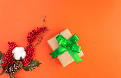 Close-up of christmas decoration