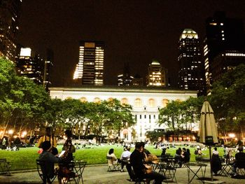 People at park