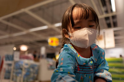 Portrait of cute boy