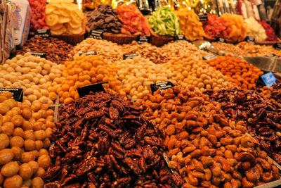 Fruits for sale in market