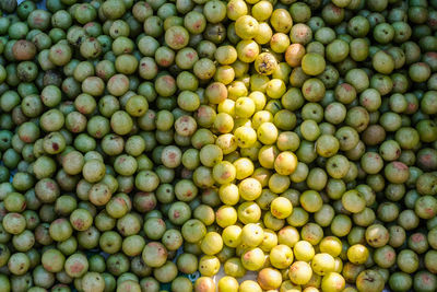 Full frame shot of apples