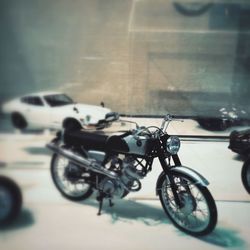 Cars parked at parking lot