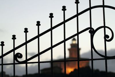 Close-up of chainlink fence