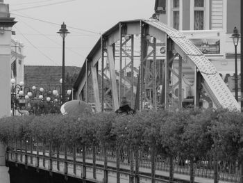 Bridge over city