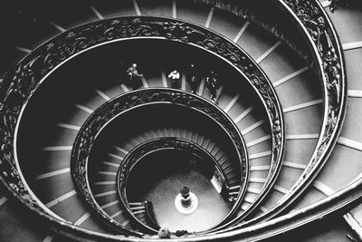 Low angle view of staircase