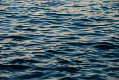 Full frame shot of rippled water