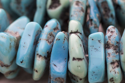 Full frame shot of stone bracelet