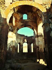 Old ruin building
