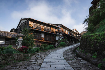 The old japanese town of magome