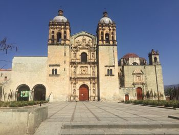 View of church against clear sky