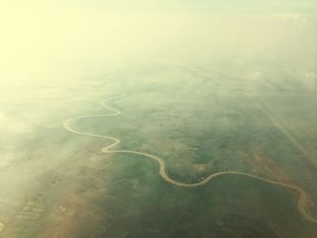 Aerial view of landscape