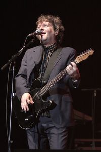 Young man playing guitar