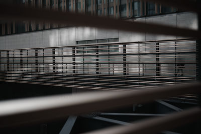 Close-up of metallic fence