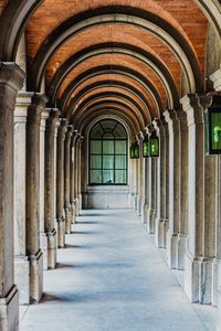 View of colonnade