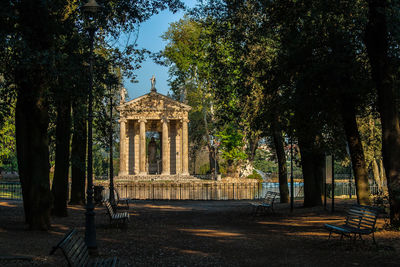 View of historical building