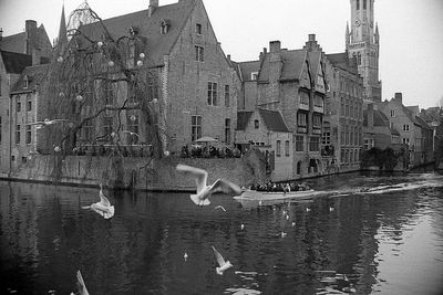 Buildings at waterfront