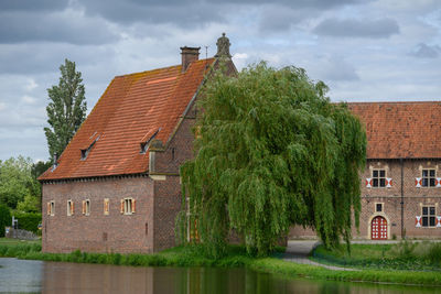 The castle of raesfeld in germany