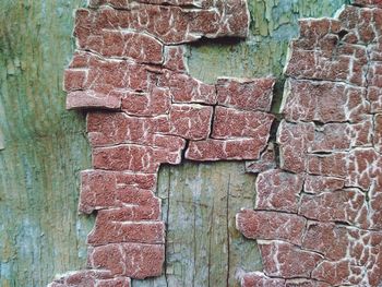 Full frame shot of weathered wall