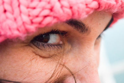 Close-up of human eye
