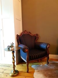 Table and chairs at home