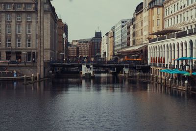 Boats in canal