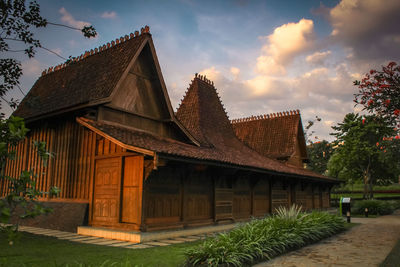 Exterior of building against sky