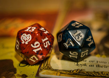 Close up of human representation