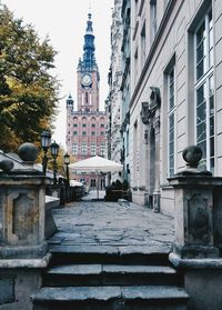 Buildings in city