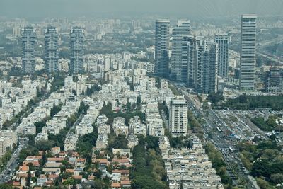 Aerial view of cityscape