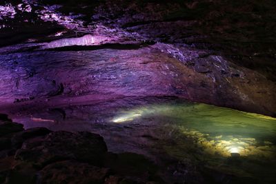 Scenic view of cave