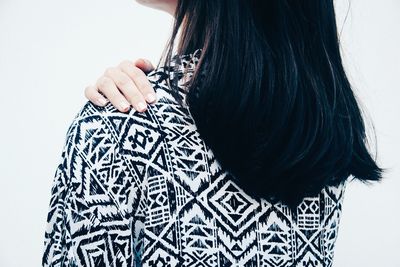 Close-up of young woman