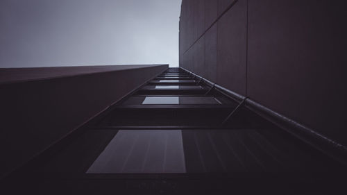 Low angle view of staircase