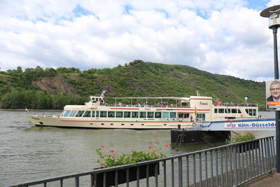 Scenic view of river against sky