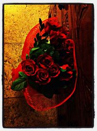 Close-up of red flowers