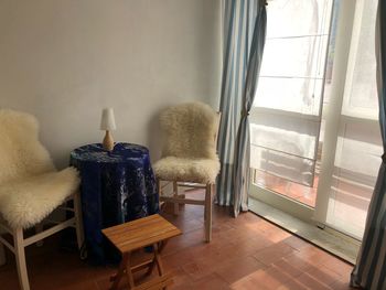 Chairs and table at home