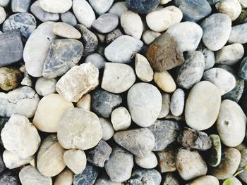 Full frame shot of stones