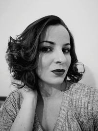 Portrait of beautiful woman