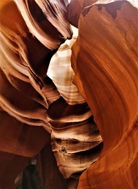 Full frame shot of rock formation