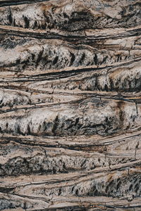 Detail shot of rock formation